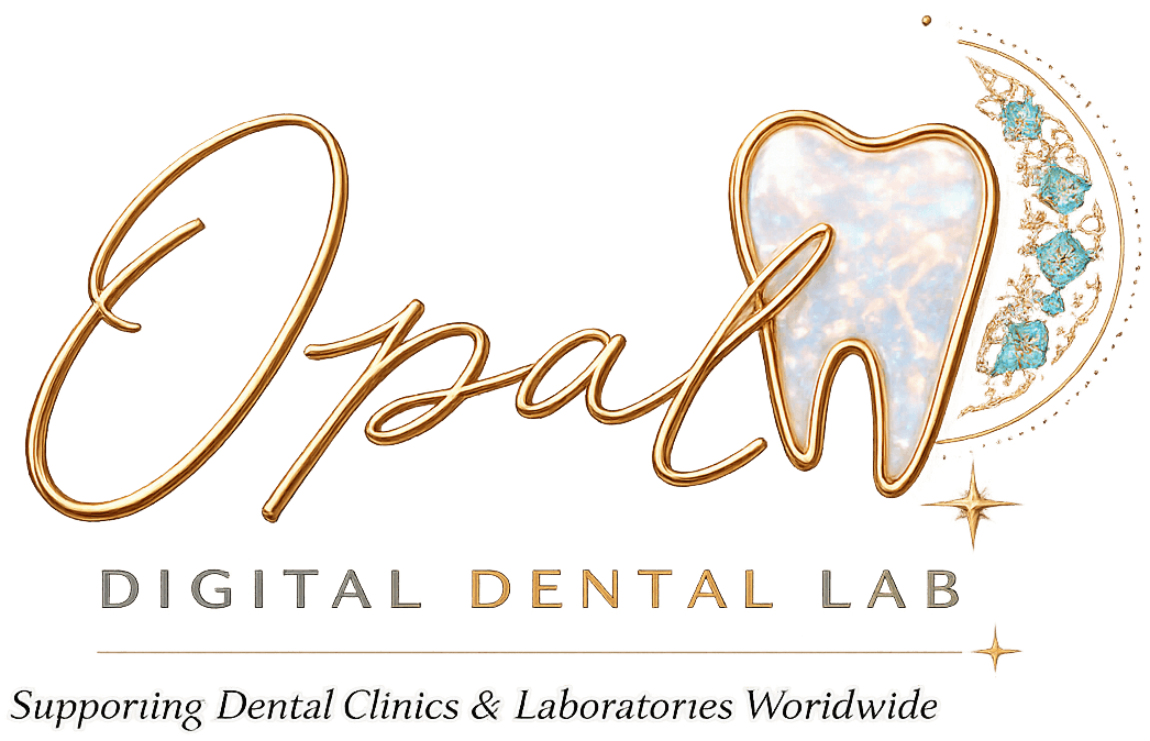 Opal Digital Dental Lab Logo